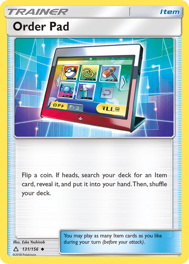 Order Pad — Ultra Prism #131