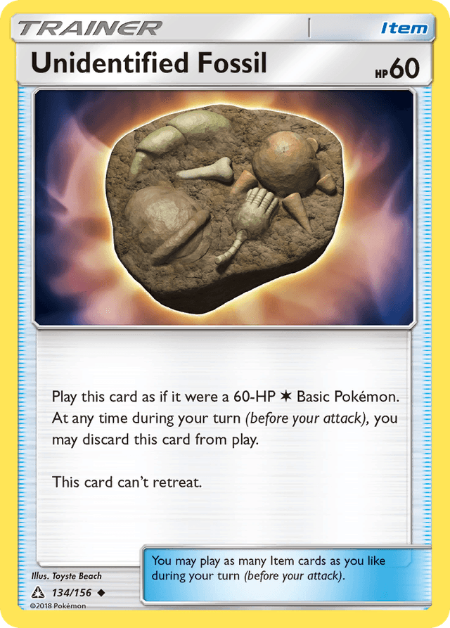 Unidentified Fossil — Ultra Prism #134
