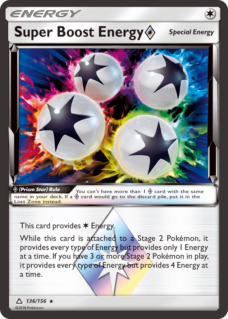 Super Boost Energy ◇ — Ultra Prism #136