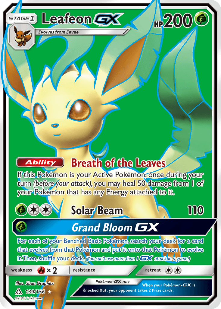 Leafeon-GX — Ultra Prism #139