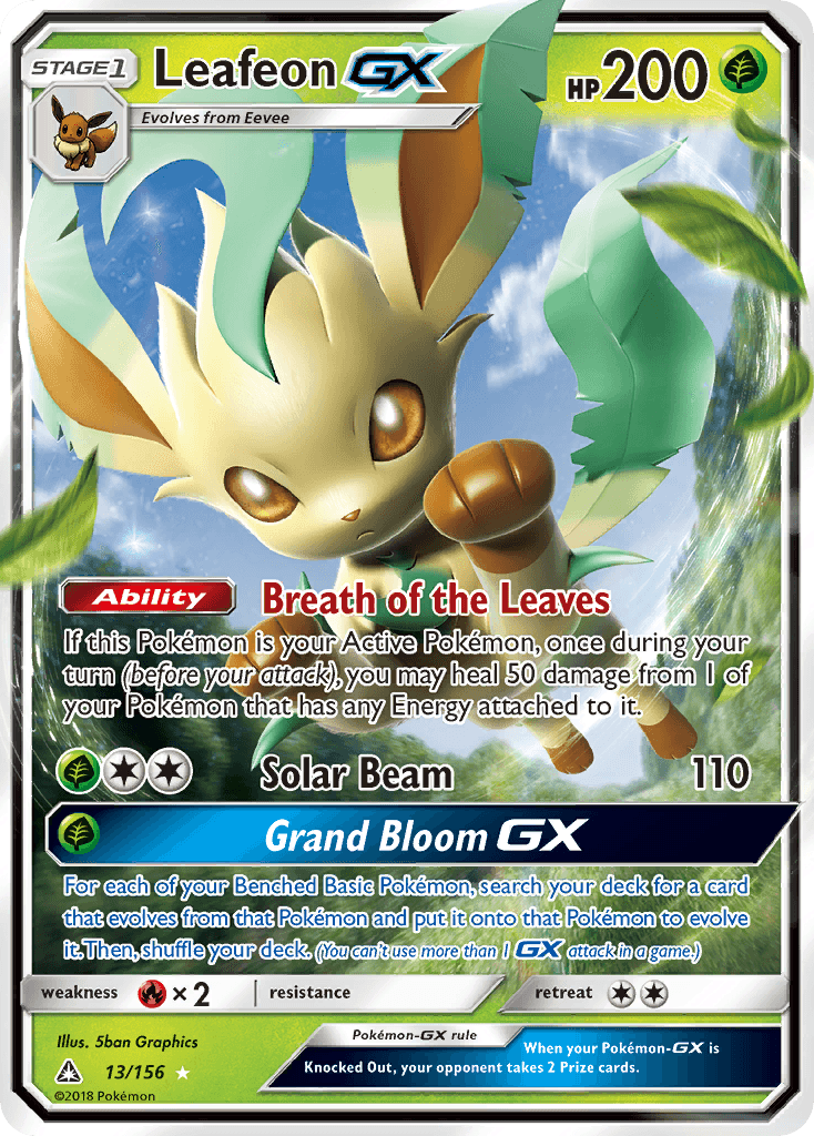 Leafeon-GX — Ultra Prism #13