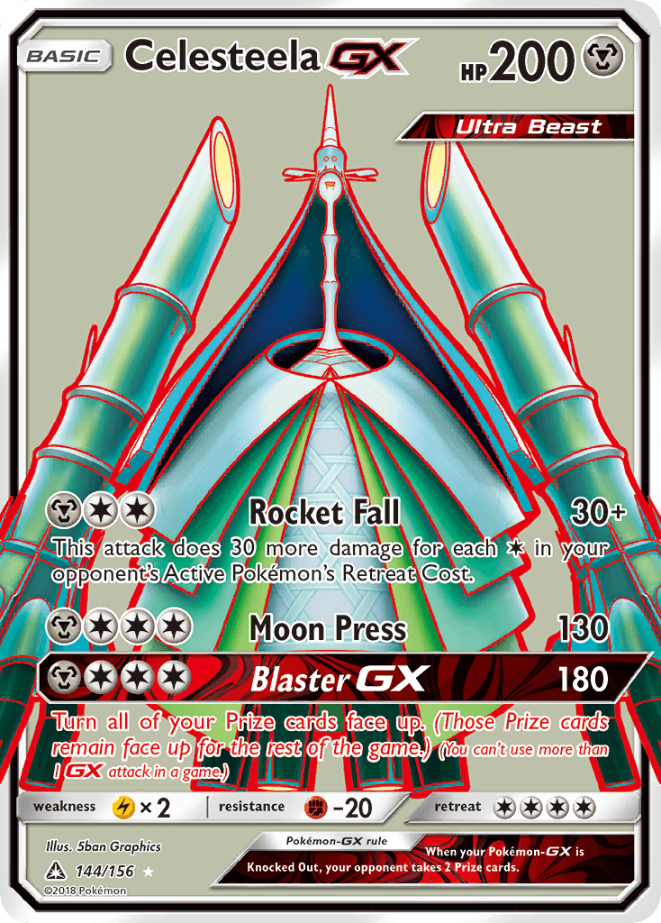 Celesteela-GX — Ultra Prism #144