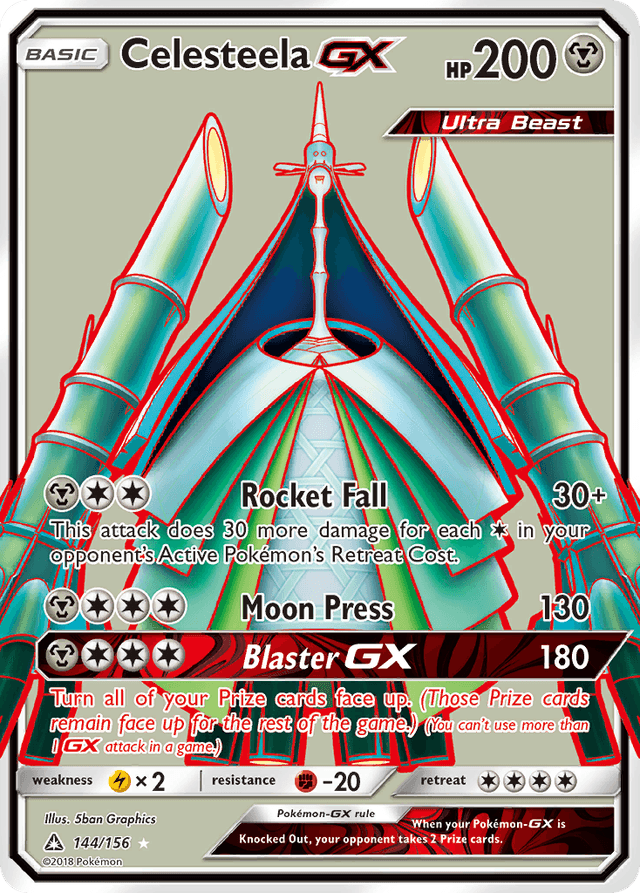 Celesteela-GX — Ultra Prism #144