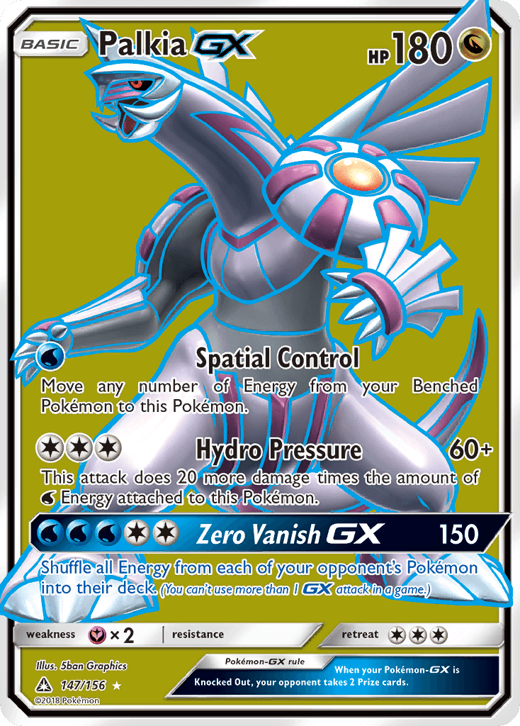 Palkia-GX — Ultra Prism #147