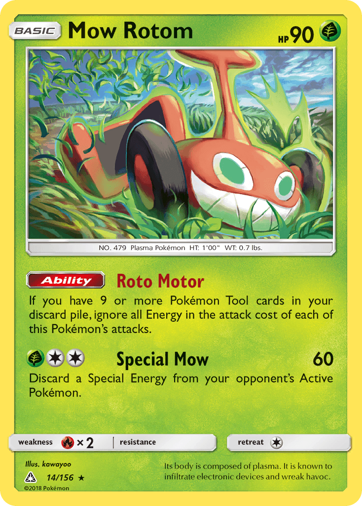 Mow Rotom — Ultra Prism #14