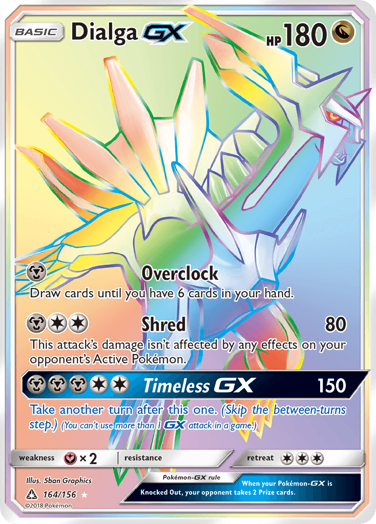 Dialga-GX — Ultra Prism #164