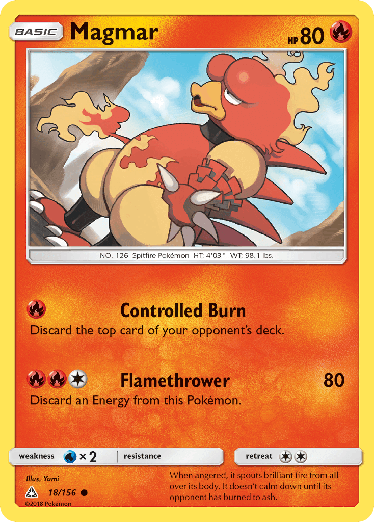 Magmar — Ultra Prism #18