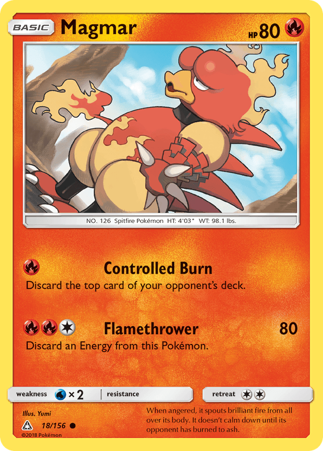Magmar — Ultra Prism #18