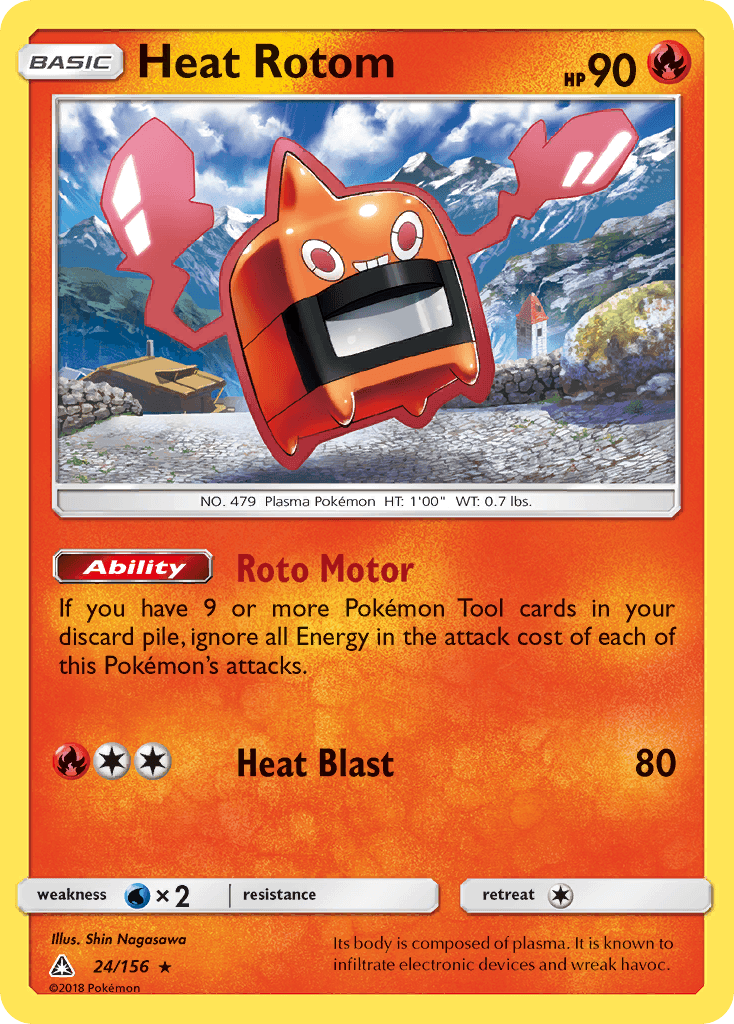 Heat Rotom — Ultra Prism #24