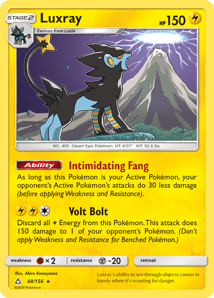 Luxray — Ultra Prism #48