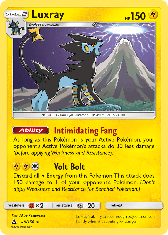 Luxray — Ultra Prism #48