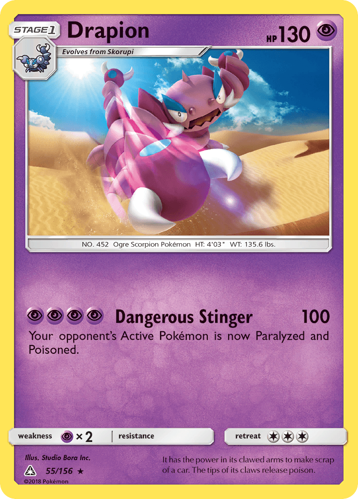 Drapion — Ultra Prism #55