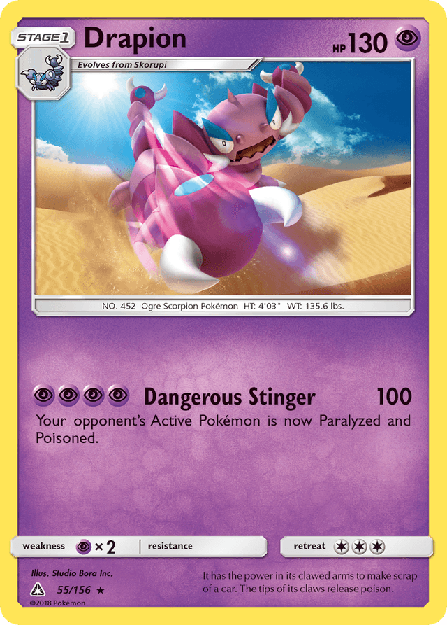 Drapion — Ultra Prism #55
