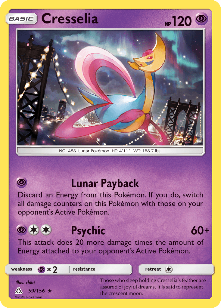 Cresselia — Ultra Prism #59