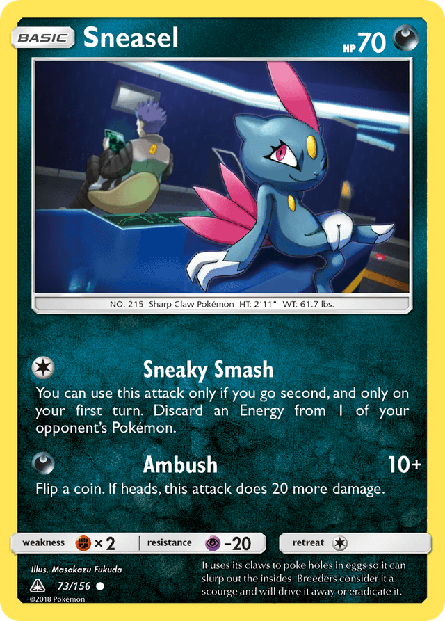 Sneasel — Ultra Prism #73