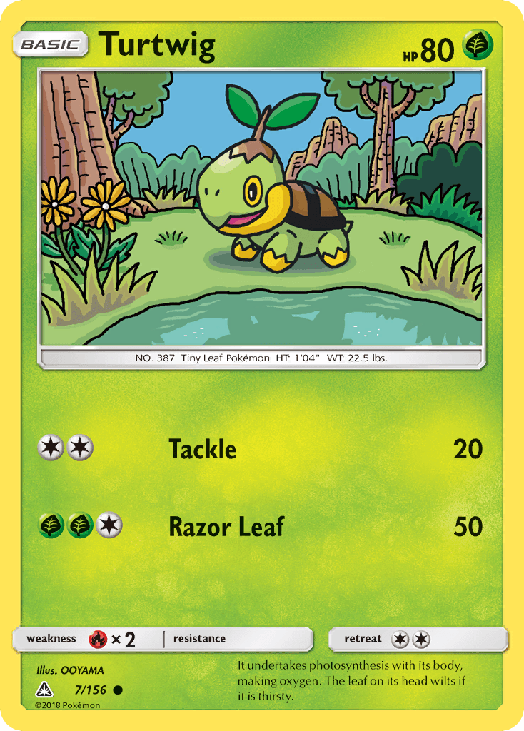 Turtwig — Ultra Prism #7