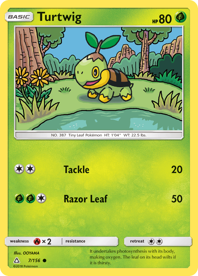 Turtwig — Ultra Prism #7