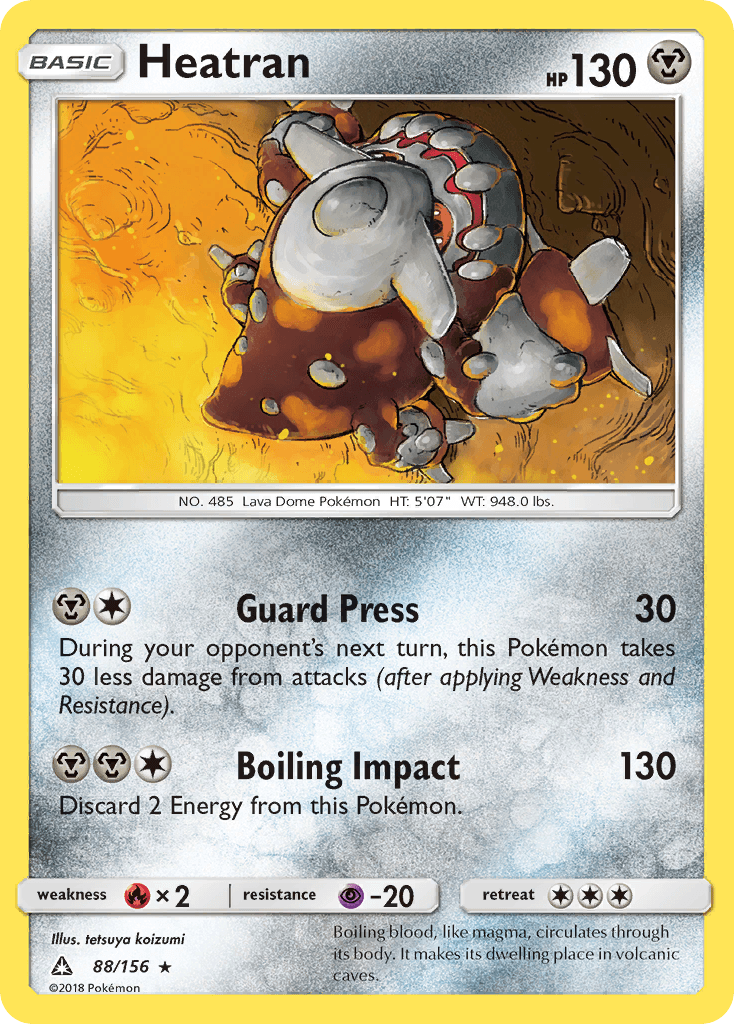 Heatran — Ultra Prism #88