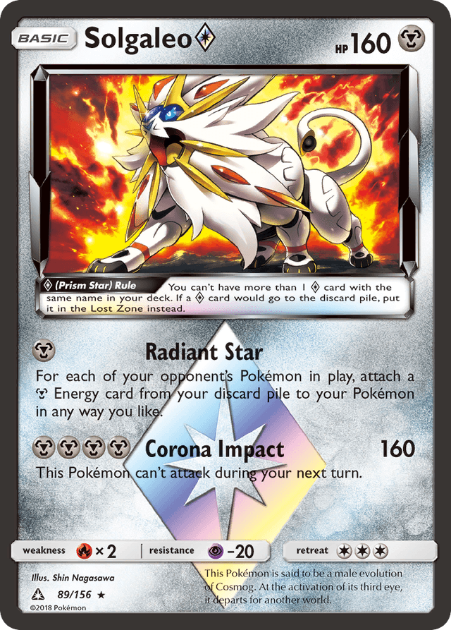 Solgaleo ◇ — Ultra Prism #89