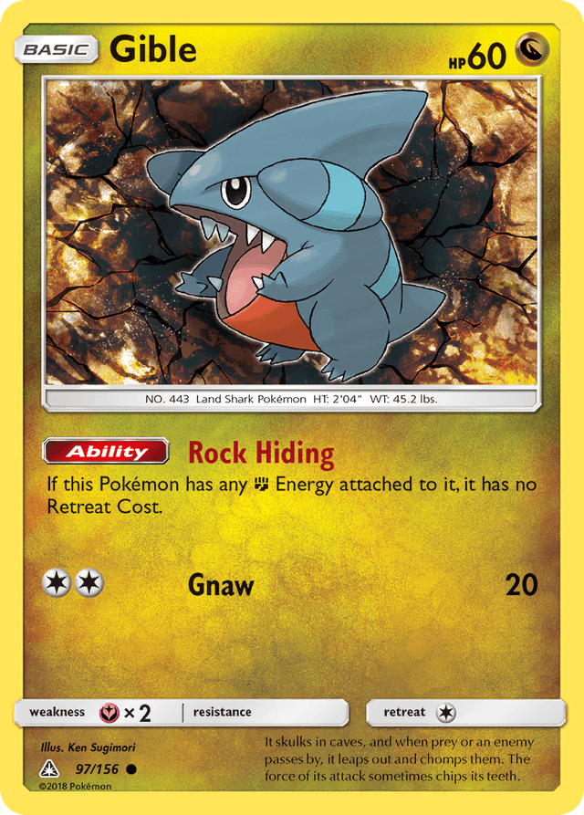 Gible — Ultra Prism #97