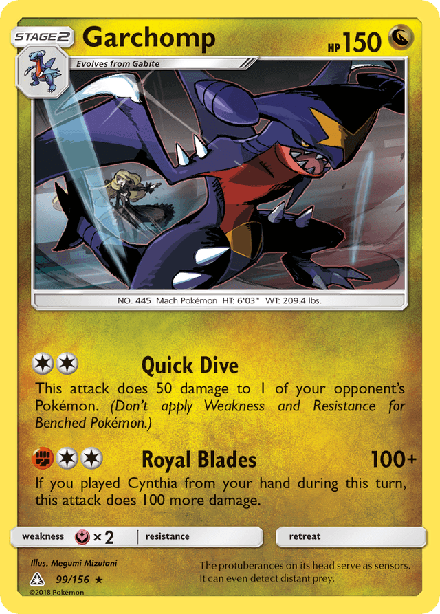 Garchomp — Ultra Prism #99