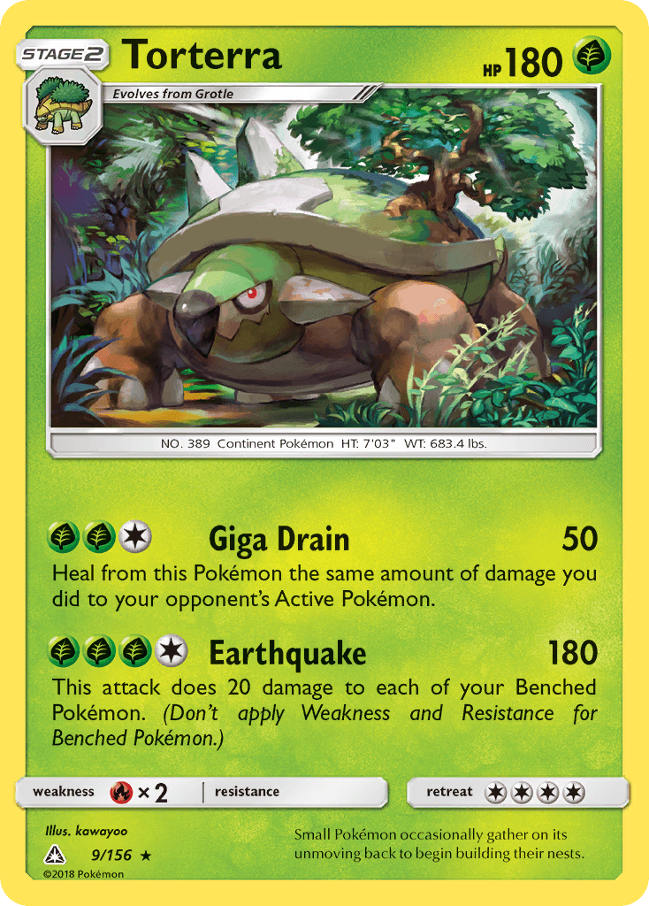 Torterra — Ultra Prism #9