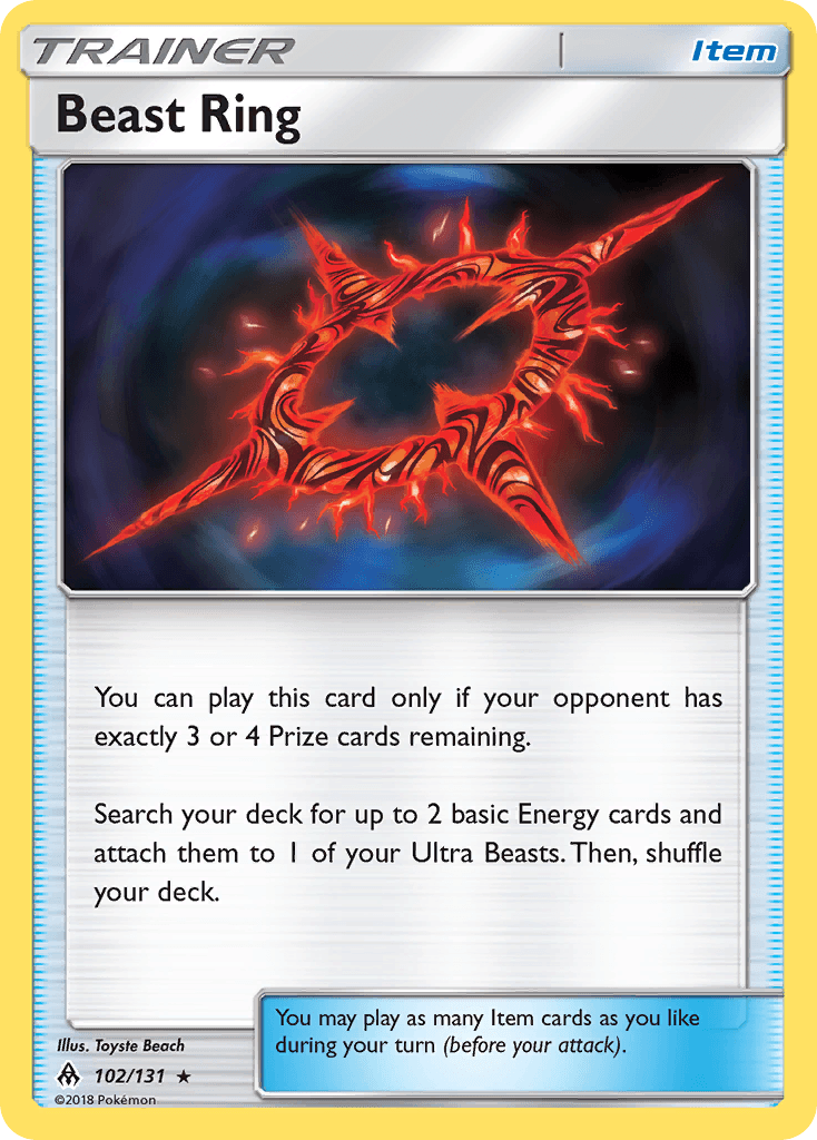 Beast Ring — Forbidden Light #102