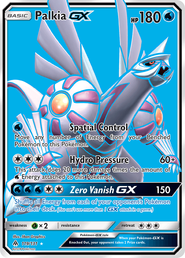 Palkia-GX — Forbidden Light #119