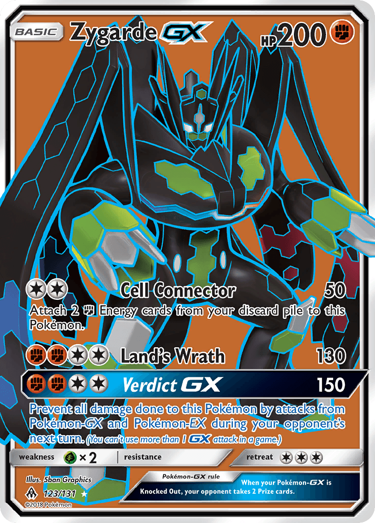 Zygarde-GX — Forbidden Light #123