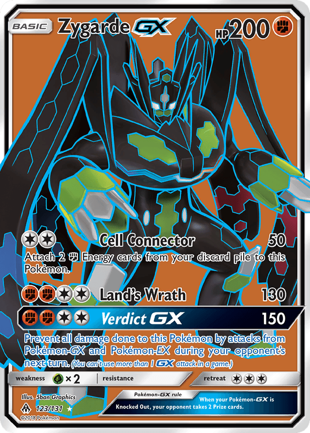 Zygarde-GX — Forbidden Light #123