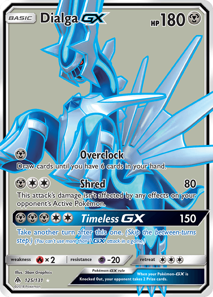 Dialga-GX — Forbidden Light #125