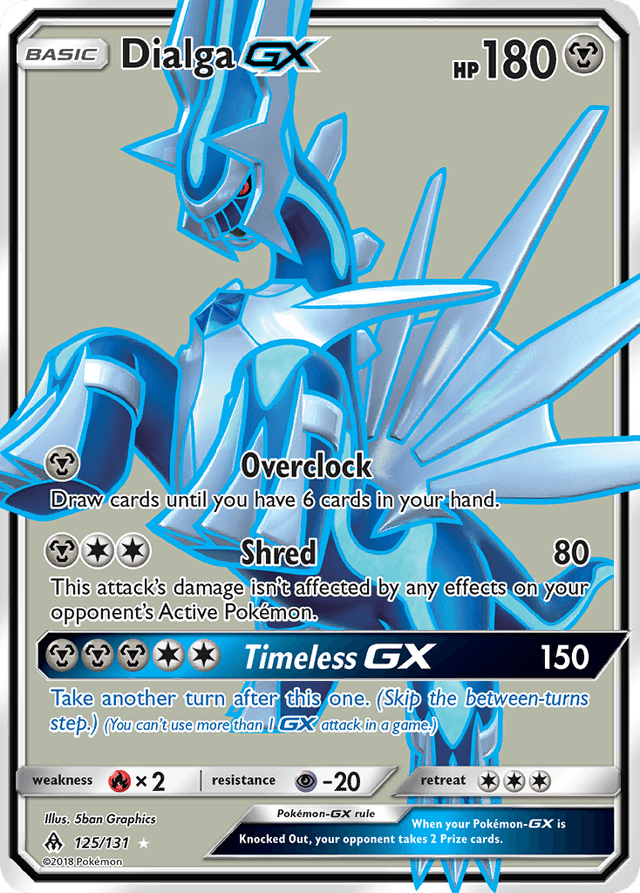 Dialga-GX — Forbidden Light #125
