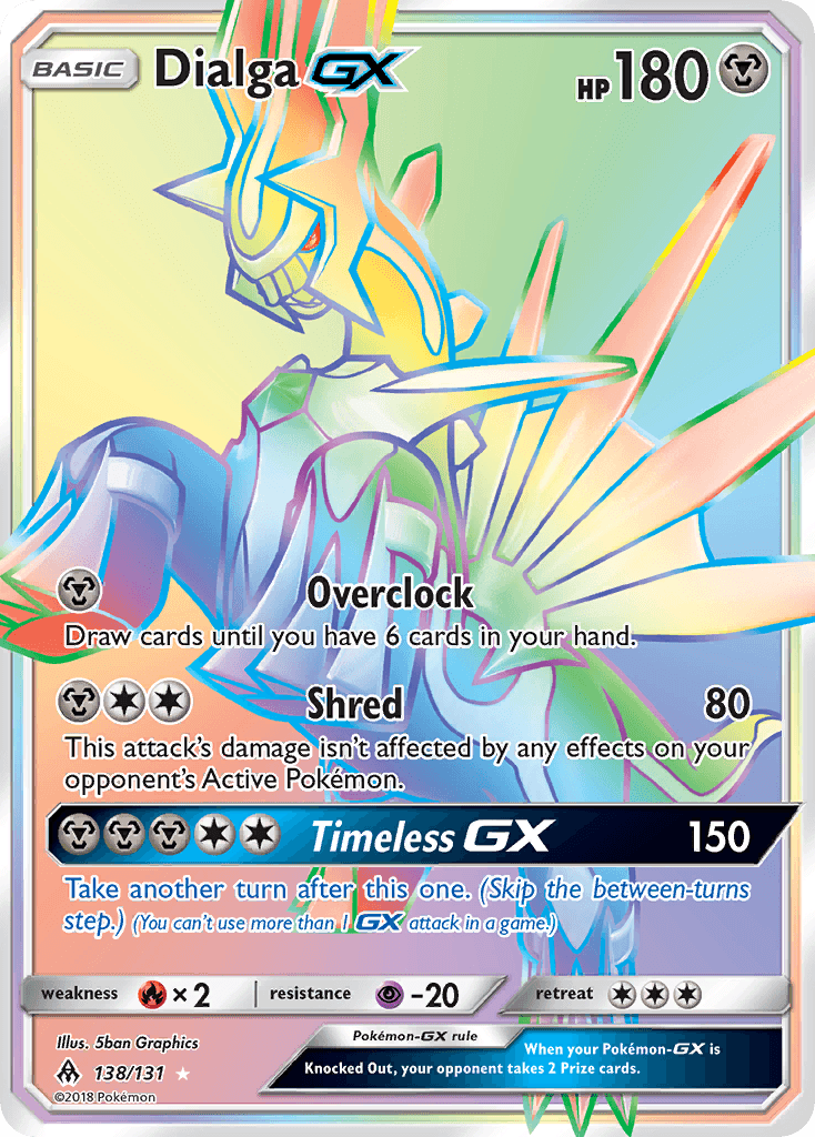 Dialga-GX — Forbidden Light #138