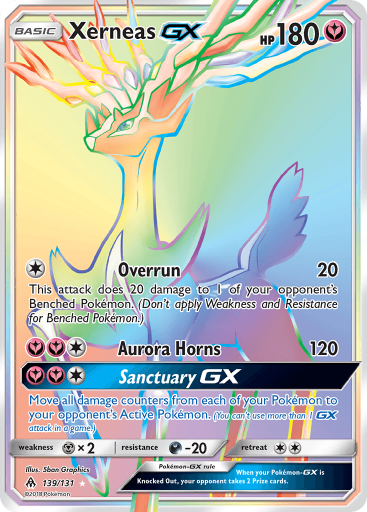 Xerneas-GX — Forbidden Light #139