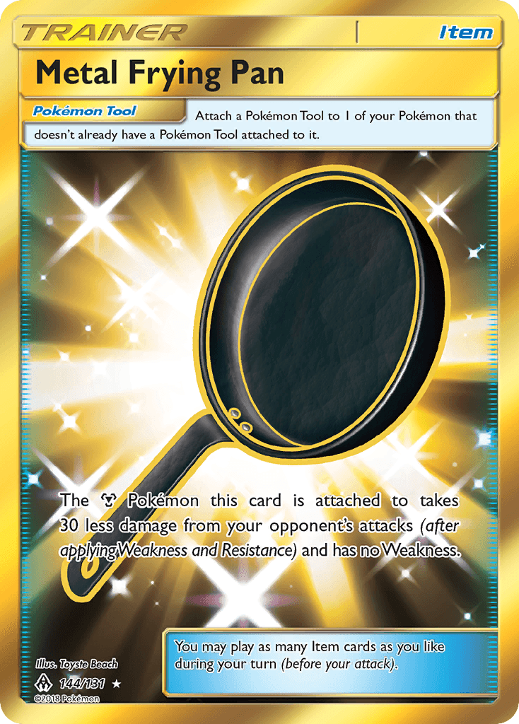 Metal Frying Pan — Forbidden Light #144