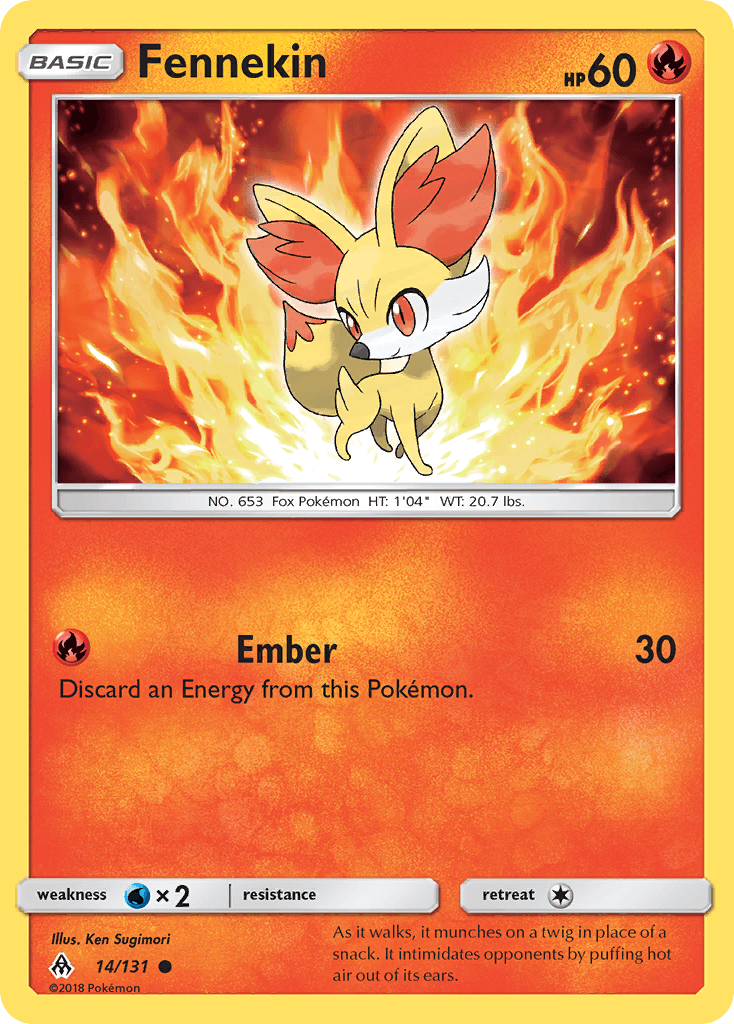 Fennekin — Forbidden Light #14