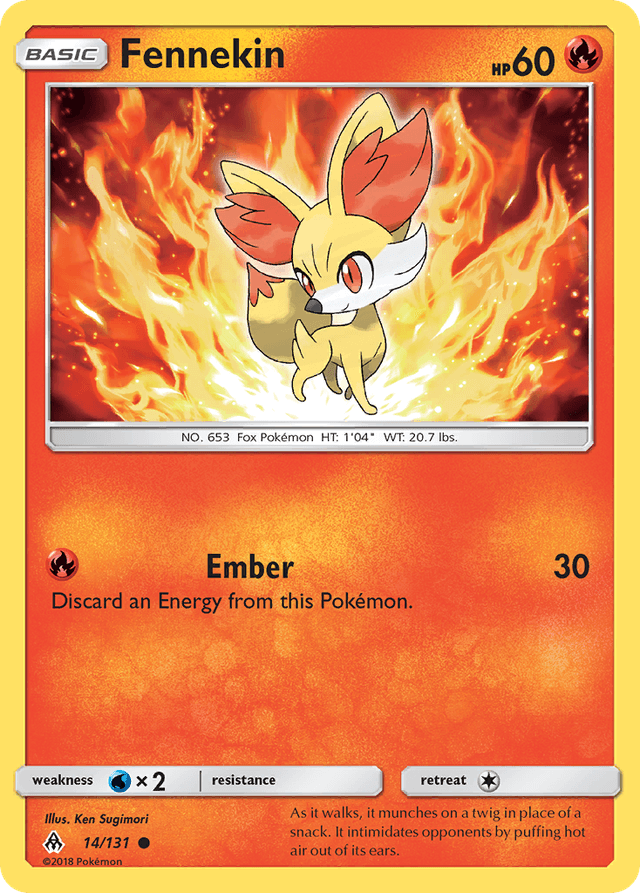 Fennekin — Forbidden Light #14