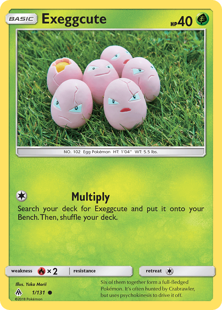Exeggcute — Forbidden Light #1
