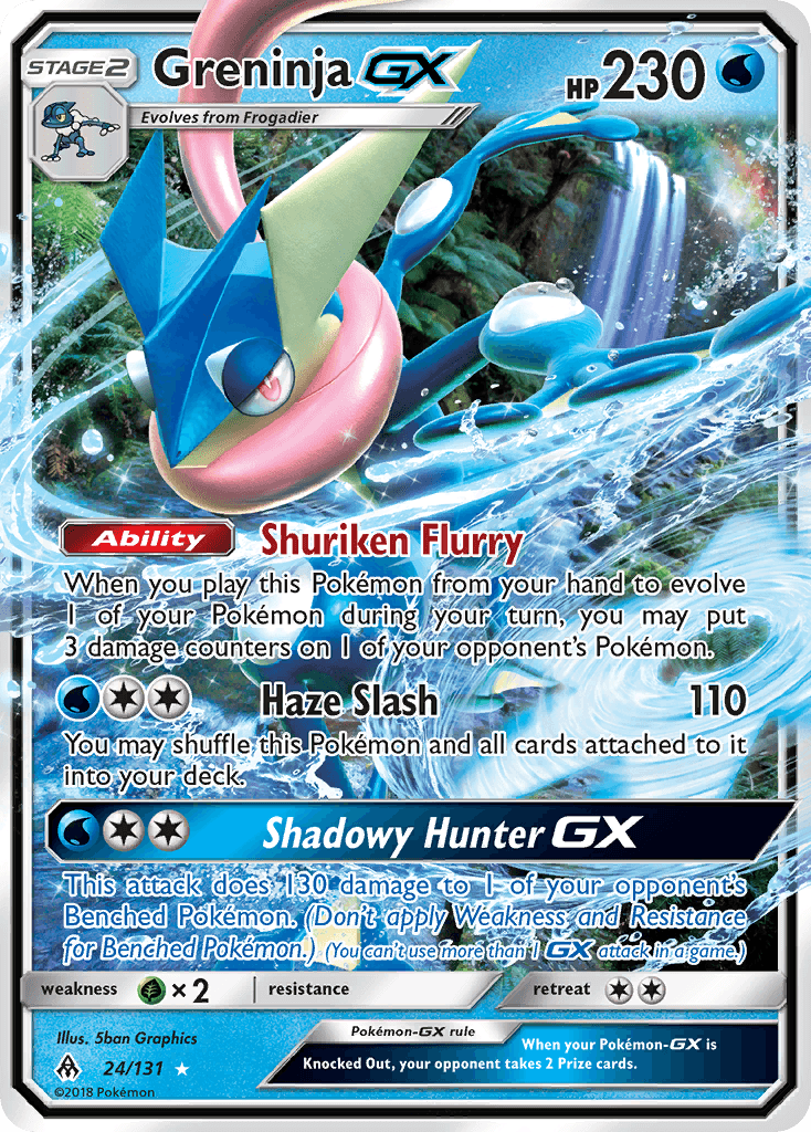 Greninja-GX — Forbidden Light #24