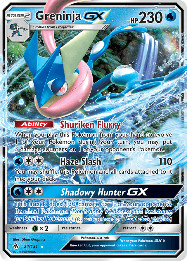 Greninja-GX — Forbidden Light #24
