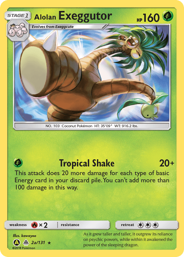 Alolan Exeggutor — Forbidden Light #2a