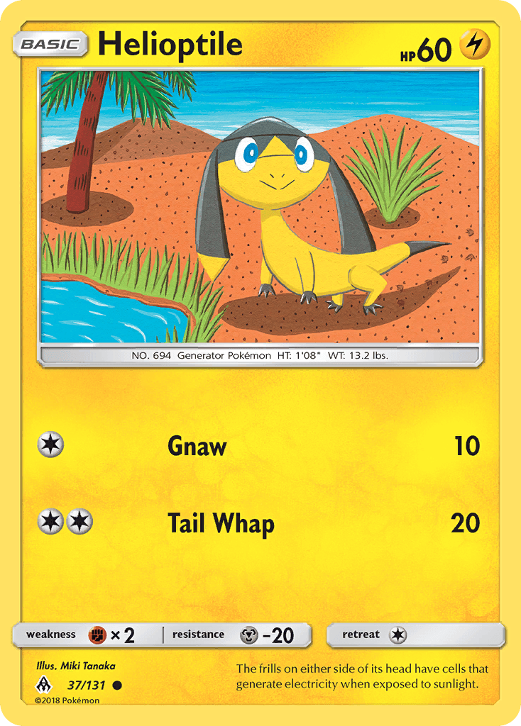 Helioptile — Forbidden Light #37