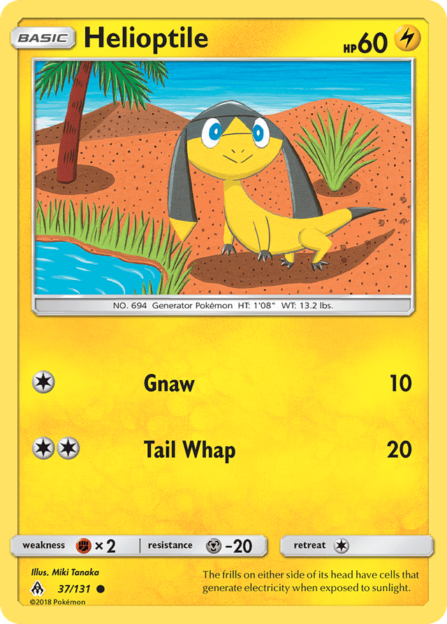 Helioptile — Forbidden Light #37
