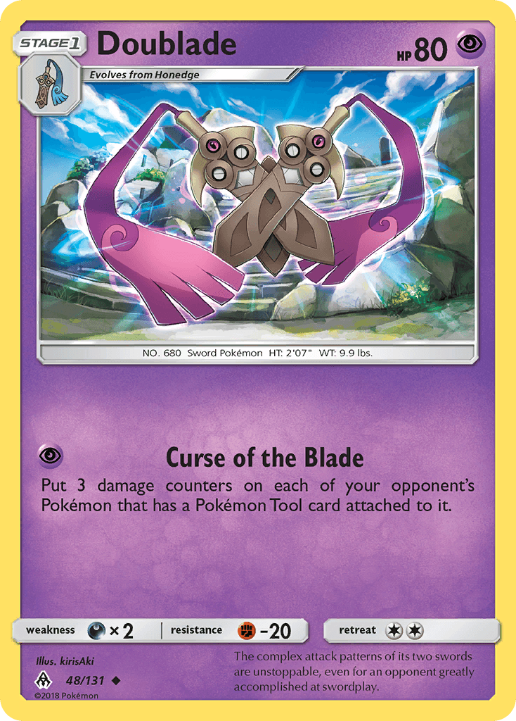 Doublade — Forbidden Light #48