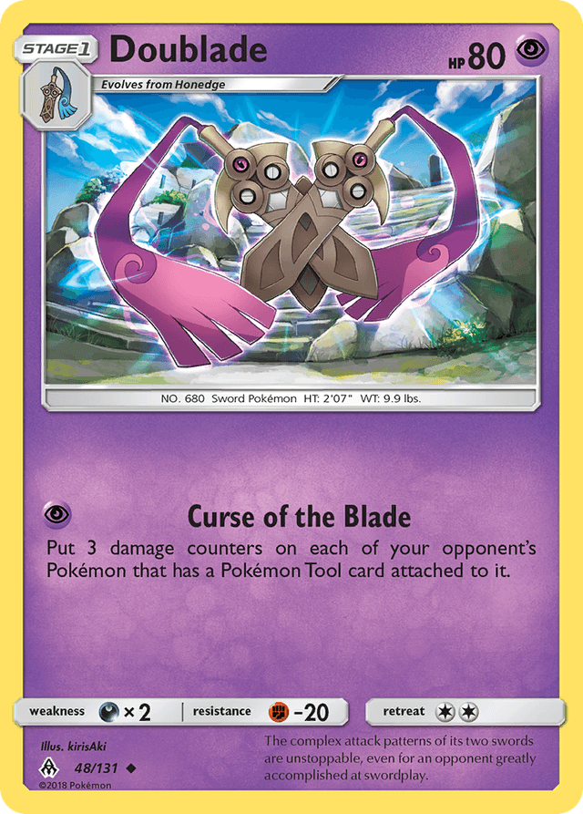 Doublade — Forbidden Light #48