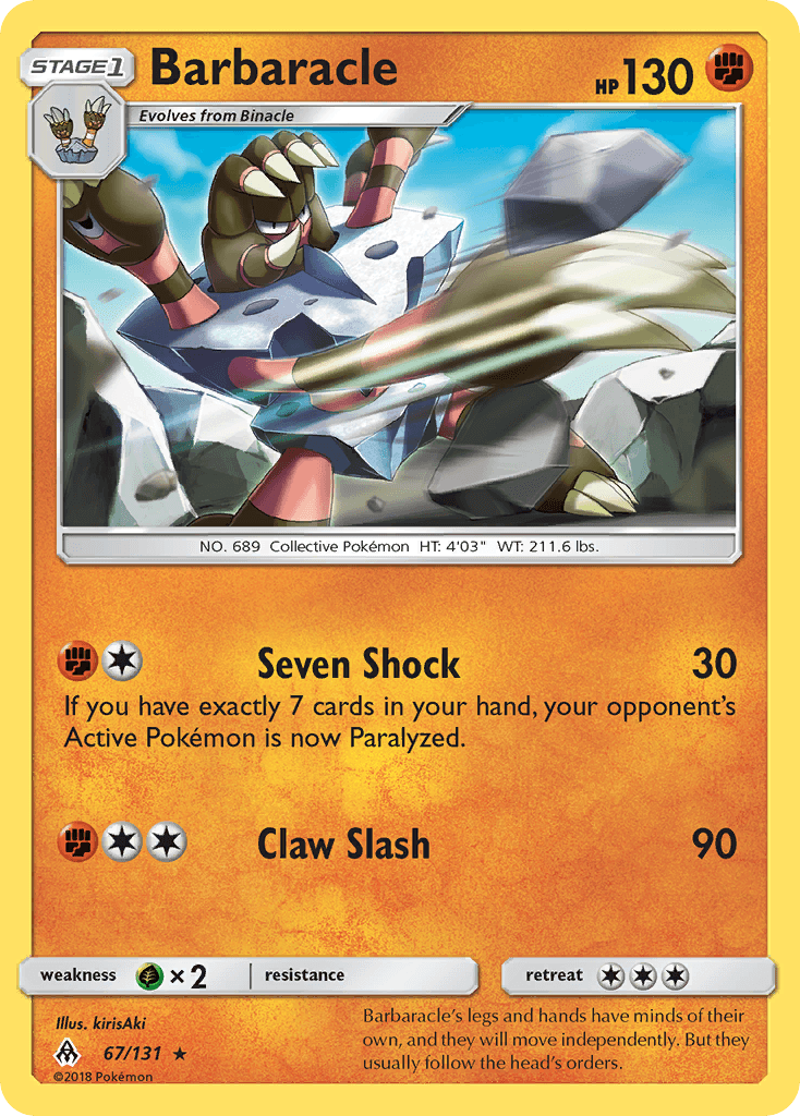 Barbaracle — Forbidden Light #67