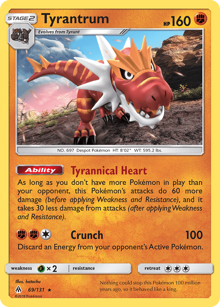 Tyrantrum — Forbidden Light #69