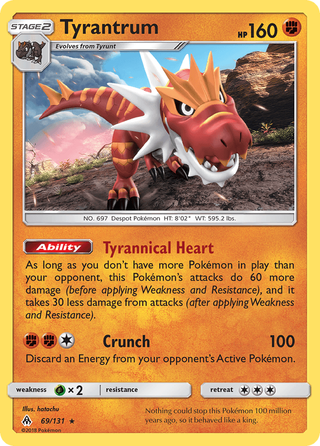 Tyrantrum — Forbidden Light #69