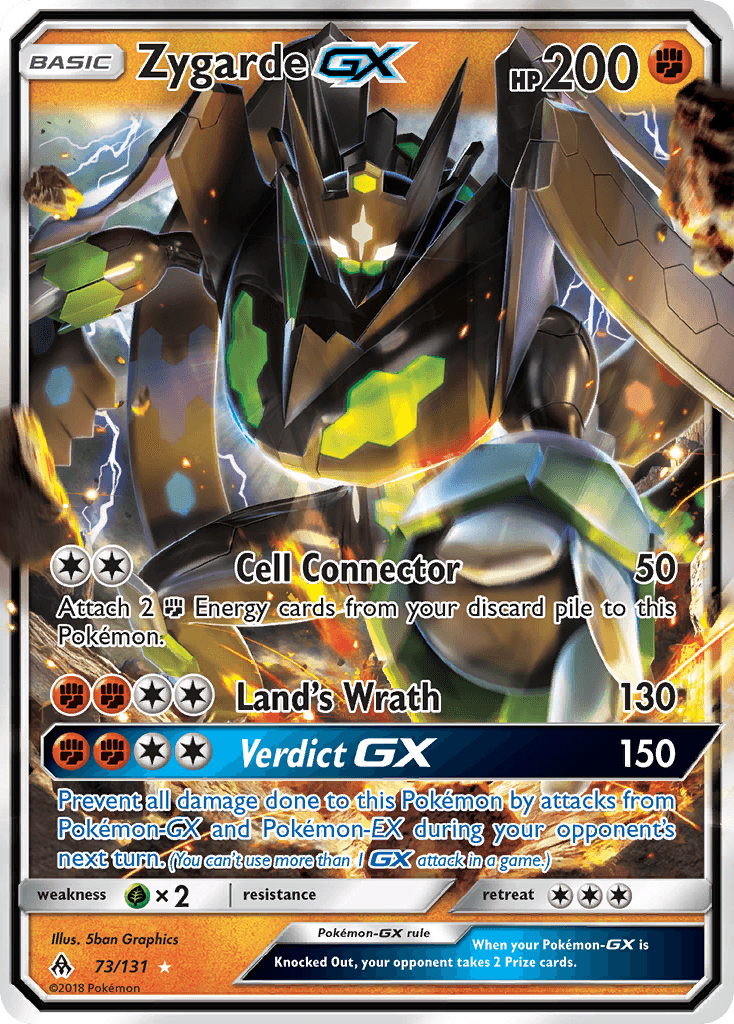 Zygarde-GX — Forbidden Light #73