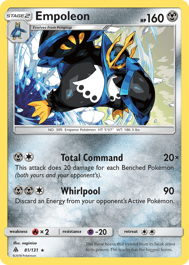 Empoleon — Forbidden Light #81